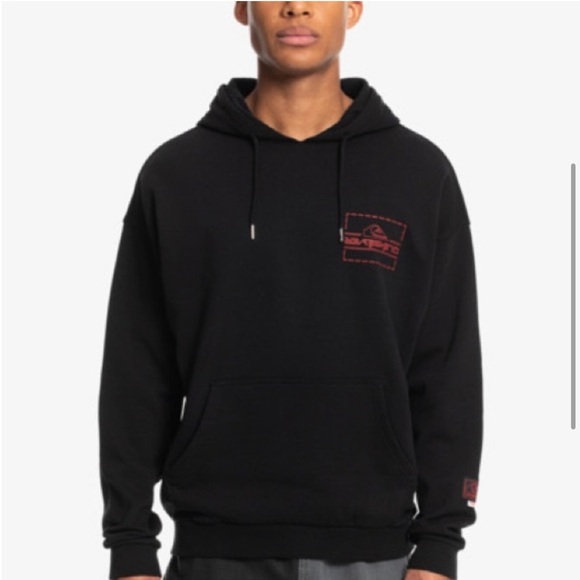 Quicksilver X Stranger Things upside down sweatshirt hoodie size Large - Picture 1 of 11